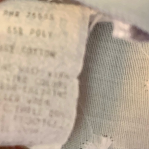 Vintage white eyelet beach coverup / blouse / minidress size Medium - Picture 12 of 14